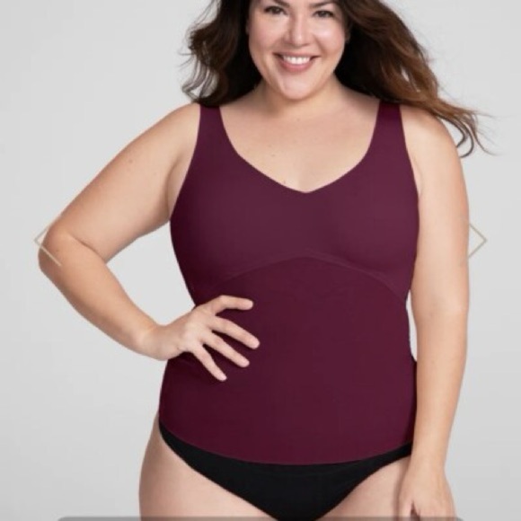 Honeylove Other - NWT Honeylove Women's Soft Liftwear Tank Wirefree Cup in Sangria Size 3XL